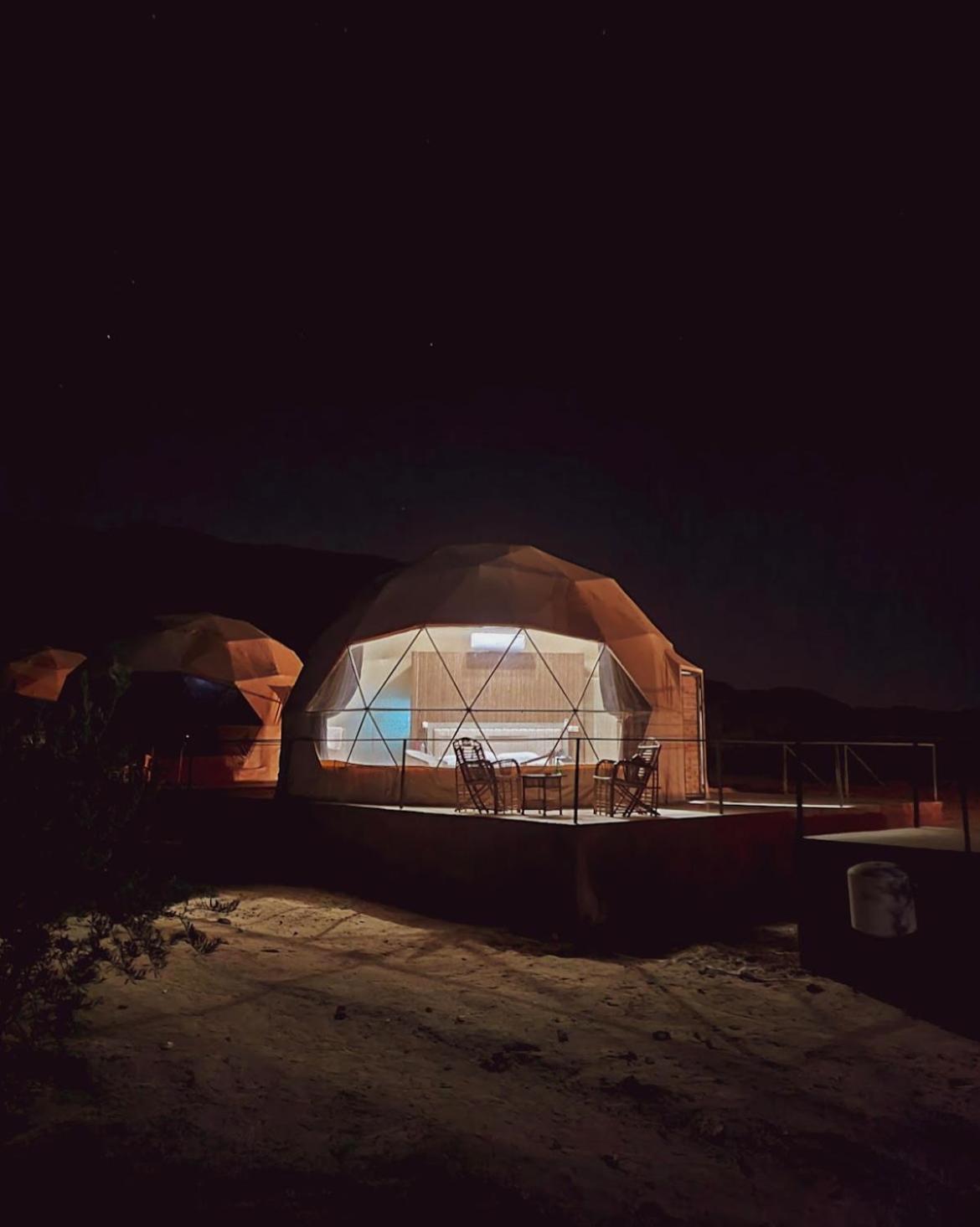 Adel Rum Camp Bubbles Вади Рум Екстериор снимка